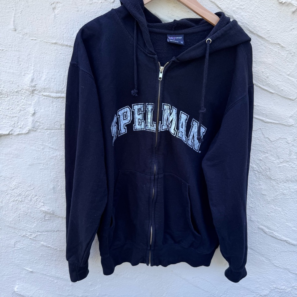 Black Zip-Up Hoodie Spellman size: M